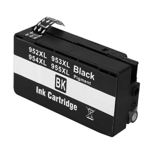 Encre noire 76 ml compatible avec imprimantes 955 et 953xl pour des impressions fluides au quotidien
