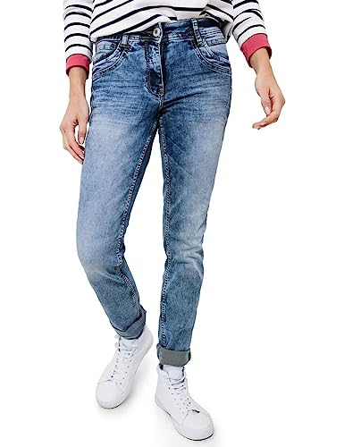 Cecil Damen B376166 Jeanshose Loose, Authentic Used Wash, 31W / 30L EU