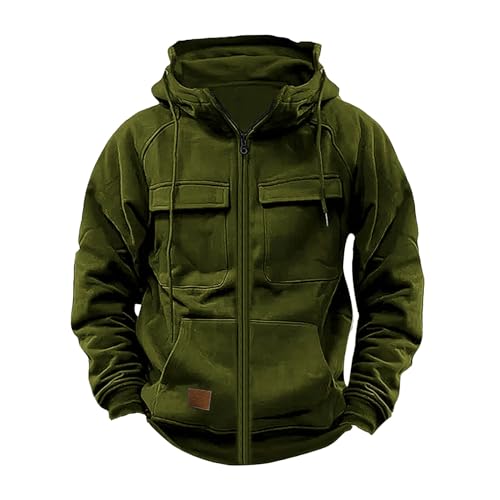 Sweat à capuche homme pour l'extérieur et le quotidien en hiver
