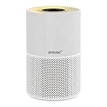 AROVEC Air Purifier for Home Bedroom, CADR 258 m³/h, 92m² Coverage, HEPA & Active Carbon Filters, Removes 99.97% Allergens, Pollen, Smoke, Dust, Odours, Quiet Sleep Mode, Timer, Child Lock, Apex 300
