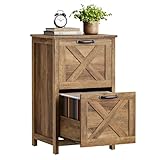 VASAGLE File Cabinet, 2-Drawer Filing Cabinet for Home Office, Modern Farmhouse...