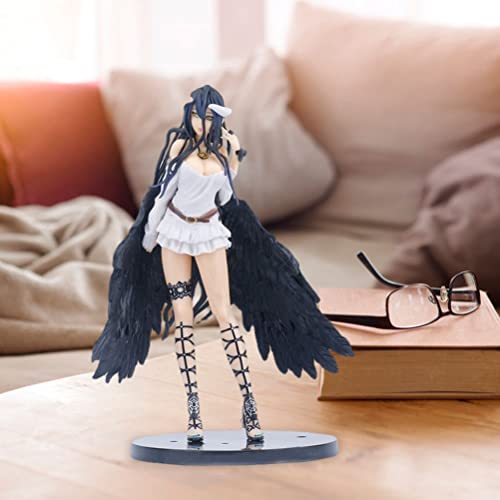 Kedejin 8.5In / 21.5Cm Overlord Figure Albedo Action Figure ，Cartoon Pvc Doll Statue Model Ornament For Desk And Shelf Decorations #TOP7