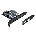 ORICO 2-Port PCIe PCI Express SuperSpeed USB 3.0 Adapter Card