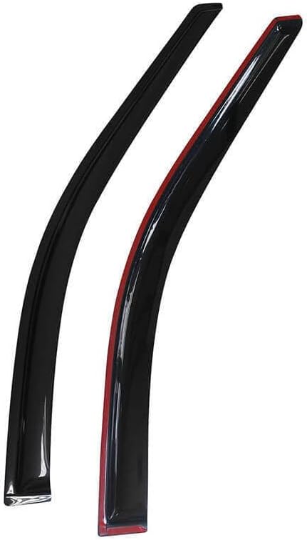 Miniatura 6 de BOOGADEE 2 piezas originales para ventana, protectores de lluvia fuera del canal, viseras de ventana compatibles con Dodge Caravan Grand Caravan