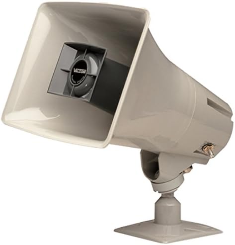 Valcom 15Watt 1Way Paging Horn Gray