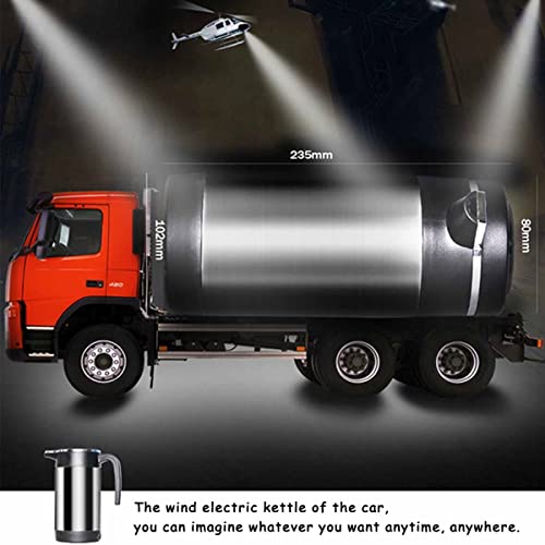 Hervidor eléctrico de acero inoxidable 1.5L plateado miniatura 6
