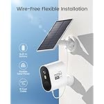 AOSU 3K/5MP Solar Security Cameras Outdoor Wireless, Ultra HD Video Home Security System 4-Cam Kit with 166° Ultra Wide Angle, Cam-to-Cam Sync, Color Night Vision, Spotlight & Siren, No Monthly Fees - Image 4