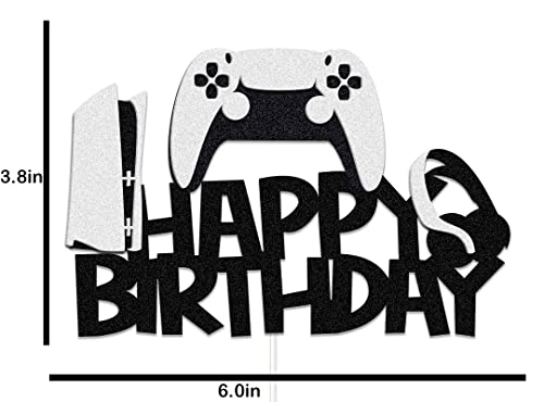 Chojoy 20220531-11 Video Game Cake Toppers Game Cake Decoration With Glitter Game For Video Game Themed Party thumb #1