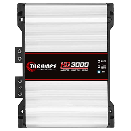 Taramps HD 3000 1 Channel 3000 Watts Rms Car Audio Amplifier 2 Ohms
