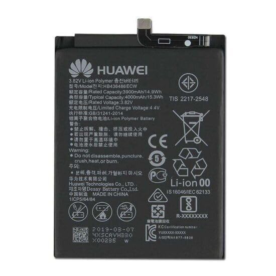 Image of THE BATTERY STORE Orignal HB436486ECW Battery for Honor 9X, 9X Pro, View 20, 20 Pro Battery with 1 Year Warranty (for Honor hb436486)