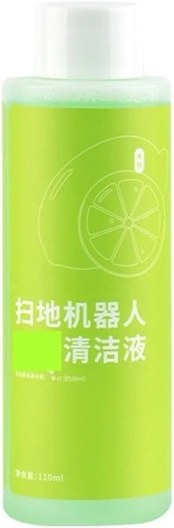 110ML Lime Flavor Cleaning Solution,Compatible For Deebot, T50 MAX PRO Omni/ X8 PRO OMNI/ X9 PRO Omni Robot Vacuum Cleaner Accessory(1PCS)