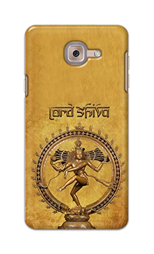 Image of PRINTFIDAA Lord Shiva As Nataraj Printed Designer Hard Case for Samsung Galaxy J7 Max /Samsung On Max, SM-G615F / DS Back Cover -(e) RPM1004