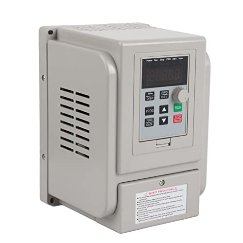 Variateur de fréquence 220V AC 1.5kW pour contrôle de vitesse moteur
