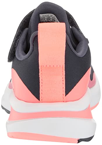 Adidas Fortarun Running Shoe, Shadow Navy/White/Acid Red (Elastic Lace/Top Strap), 13 Us Unisex Little Kid #TOP2