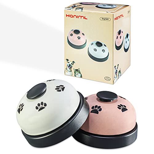Haniml Dog Bell For Door Potty Training Dog Cat Door Bell Set Of 2 Dog Cat Pet Go Outside Bells With Animal Paw Prints #TOP6