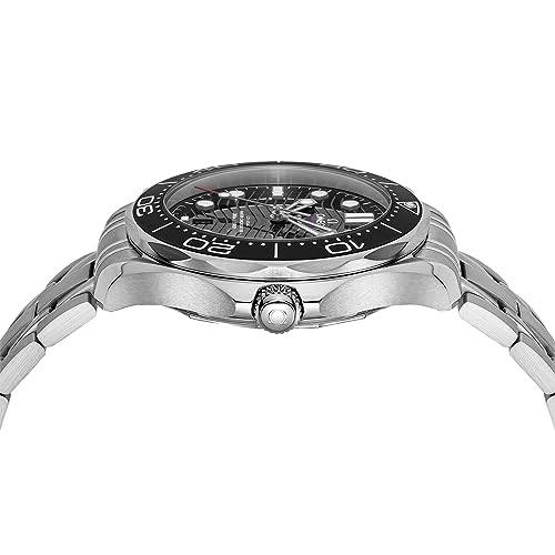 [OMEGA(オメガ)] 腕時計 SEAMASTER DIVER 300 シーマスター ダイバー ブラック 文字盤 ステンレススチール サファイヤガラス コーアクシャル自動巻 Automatic 42MM スイス Watch 210.30.42.20.01.001 メンズ シルバー [並行輸入品] 商品画像7