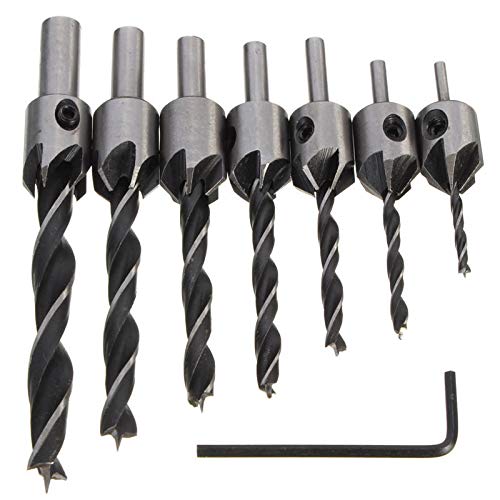 Wnewtools 7-teiliges Senkbohrer-Set 3-10mm CHU1314250
