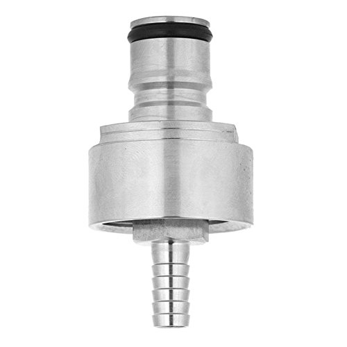 Carbonation, ainless eel Fa Soda de Counter Pressure Bottle Soda Inflatable Connector for Homebrew Soda Water Carbonate Beer Soft Drinks