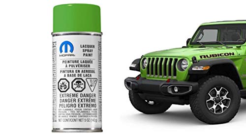 Mopar PGE Mojito Green 2018 2019 JL Wrangler Touch up Paint Genuine 5 oz Aerosol Spray Can 5163586AB
