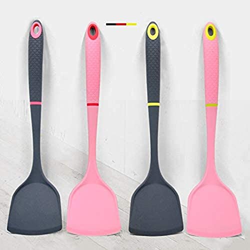 KAIDANA Kitchen Slotted Spatula Spoon Mixing Holder Cooking Utensils Dinner Food Shovels Supplies