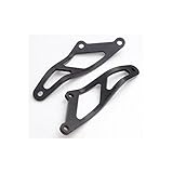 echappement gsxr 1000 k7 -En aluminium anodisé noir ou argent, ces pattes de fixation permettront de remplaçer les supports de reposes pieds arriére pour un usage racing monoplace. PHOTO NON CONTRACTUELLE 1000 GSXR - 2007/08 PAIRE SUPPORTS ECHAPPEMENTS R&G RACING EH0039BK REF- 446448 / 1070686 COULEUR NOIR