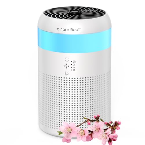 Yurioo 空気清浄機 小型 卓上 一台３役 アロマ対応 ペット 特化 専用 花粉症...