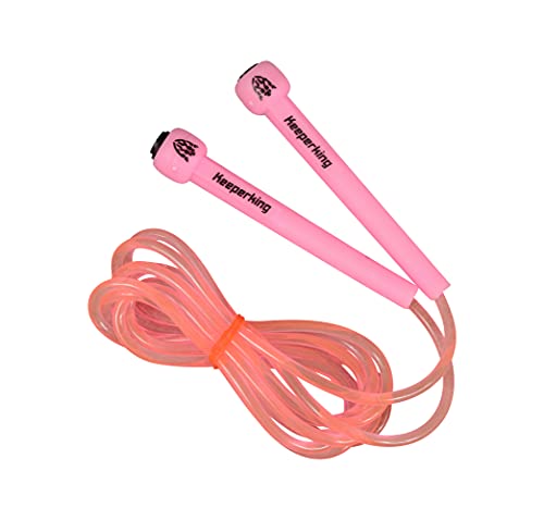 Keeperking Corde à sauter pour enfants - Professionnel pour le fitness adulte, corde à sauter pour entraînement de fitness, minceur sport, boxe et loisirs MMA, Cardi