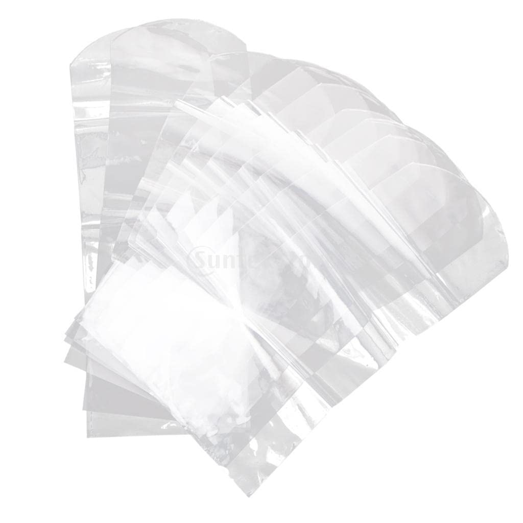 LR Decor Bazaar 10pcs Heat Shrink PVC Wrap Film TV Air Conditioner Video Remote Control Screen Protect Cover Dust Proof Waterproof(6x25cm)-image-7