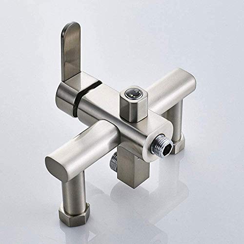 Mitigeur de douche avec pommeau effet pluie et douchette - 6