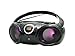 SINGING WOOD, CD Player Boombox, CD/CD-R/CD-RW, Portable w/Bluetooth, USB, AM/FM Radio, Aux Line-Input, Headset Jack, Foldable Carrying Handle and LED Light (Phantom Black)