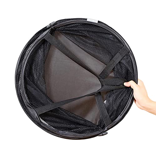 Lavandaria - roupa malha,Cestos lavanderia dobráveis com alça transporte reforçada, grancapaarmazena