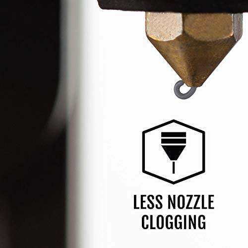 Image of HATCHBOX 3D PLA-1KG1.75-SLV PLA 3D Printer Filament, Dimensional Accuracy + /- 0.05 mm, 1 kg Spool, 1.75 mm, Silver