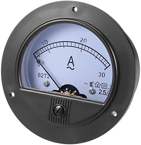 Ampèremètre jauge 62T2 AC 0-30A avec panneau analogique précision 2.5%