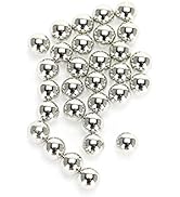 Nail Art Stahlkugeln, ANGGREK 3 Farben 6 Größen Mini Metall Nail Art Kaviar Dekorationen 3D Manik...