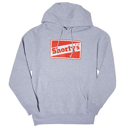Shortys OG Logo Hoodie - Heather Grey