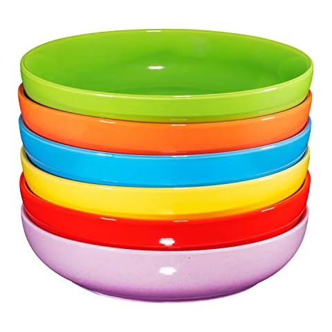 Set mit 6 Keramik-Salatschüsseln, Müsli- und Nudelschalen Cover