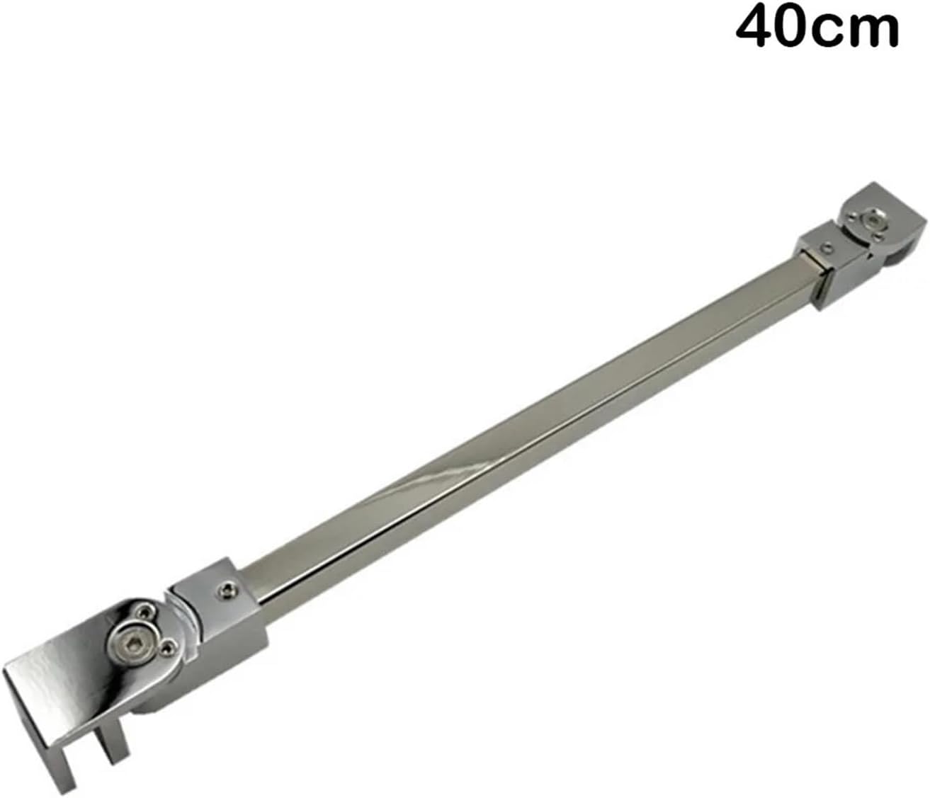 Shower Door Support Bar - Secure Glass Panel Installation Mounting Bracket Stainless Steel for Glass Pane/130(50cm)
