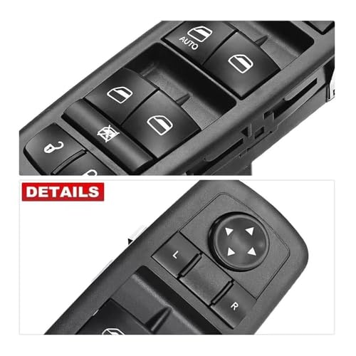 Interrupteur lève vitre robuste de remplacement 4602632AH pour habitacle Jeep Liberty