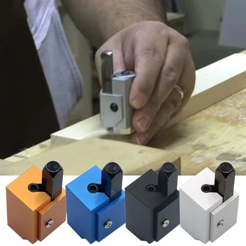 VRTYVEYBB Burin de rabot à angle droit en acier au carbone haute résistance pour un fraisage précis des coins sur les charnières de porte, les cadres de porte et les joints en bois