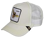 Goorin Bros. The Farm Trucker Hat, White Queen Bee, One Size