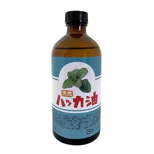 ハッカ油 300ml 日本製 天然 ハッカオイル 中栓付き（Amazon）