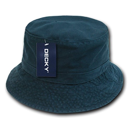 DECKY Polo Bucket Hat, NVY, S_M