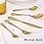 Gold Silverware Set for 12, Stainless Steel Gorgeous Retro Royal Flatware Set, 60-Pieces Cutlery Tableware set, Kitchen utensils set Include Spoons And Forks Set, Mirror Finish, Dishwasher Safe