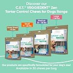 C.E.T. Veggiedent Fr3sh & Zen Plaque and Tartar Control Chew for Dogs, XS | Calming dog dental chews, L-theanine dog calming chew, plant based chews, VOHC approved for plaque & tartar - Image 7