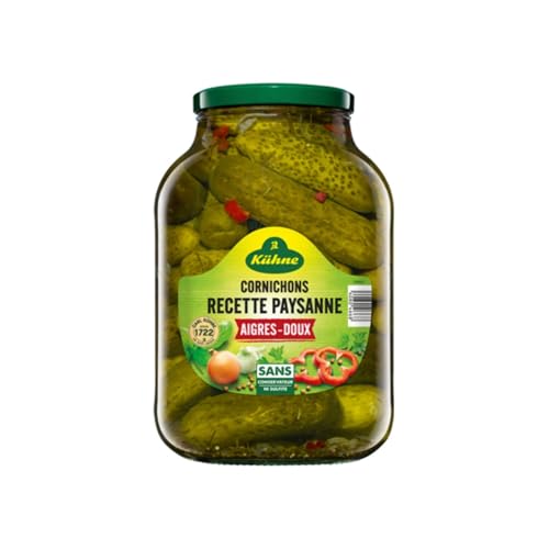 Kühne Encurtidos grandes agridulces 2.45 kg