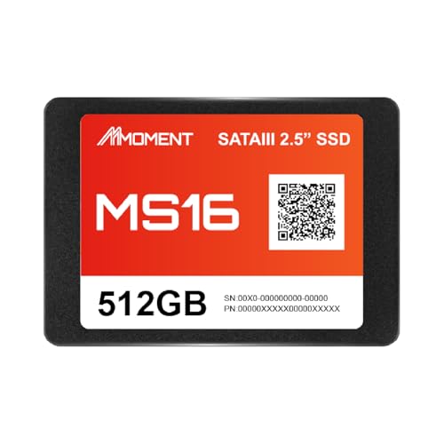 MMOMENT 512GB 2.5�C���` SATA III 6 GB/s �����\���b�h�X�e�[�g�h���C�u SSD (�ő�550MB/�b) PC�f�X�N�g�b�v�Ή�