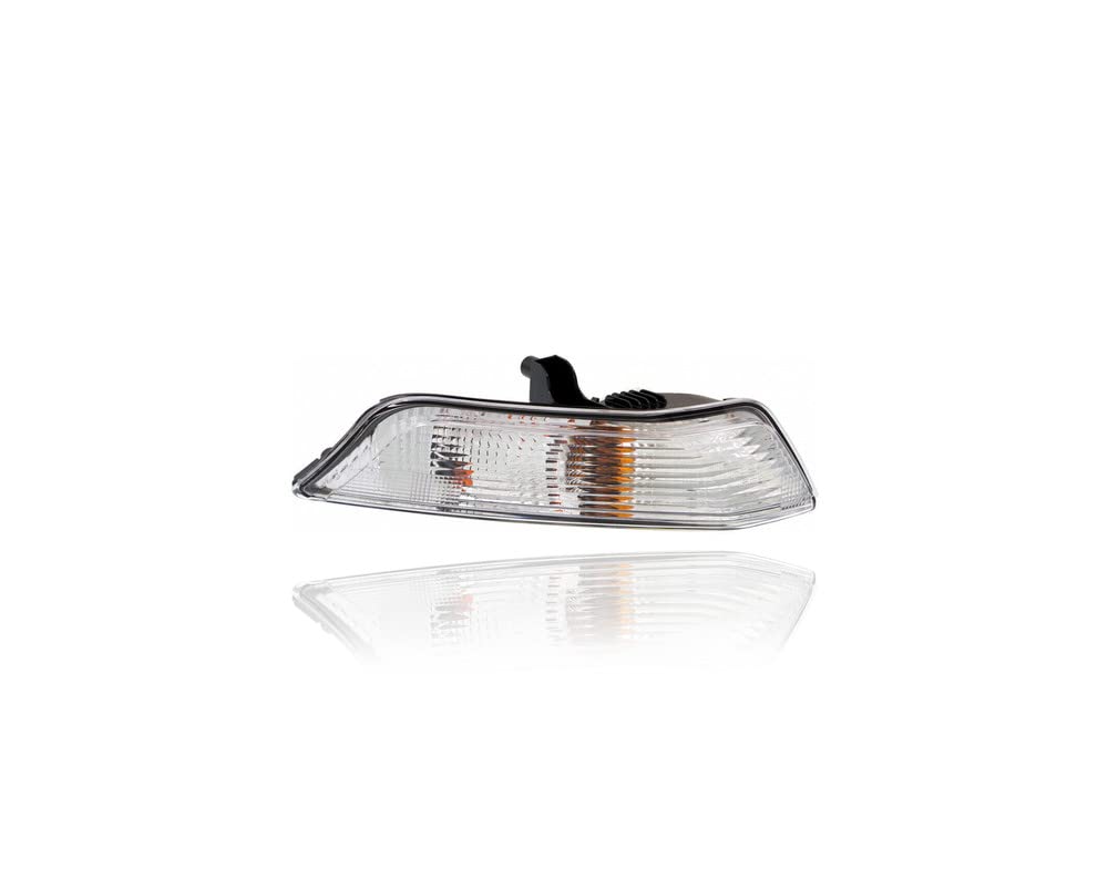 Turn Signal Light - Compatible/Replacement for '15-17 Ford Mustang Coupe/Convertible, 16-17 Shelby GT350 - Front, On Bumper - Right Hand - Passenger - FR3Z13200A - CAPA