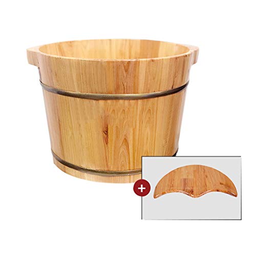 Spa de pies Katzowen en madera con tapa 24cm miniatura 1