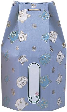 Pet Portion Bag, Pet Portion Bag, Blue [for 2 Size Urns] | Buddhist Altar Supplies, Hand Held Memorial Urn