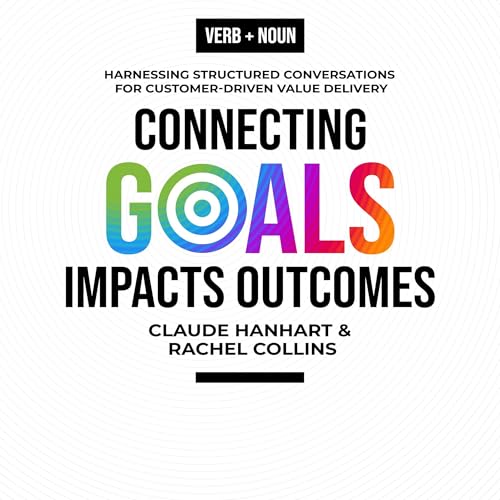 Diseño de la portada del título Connecting Goals to Impacts and Outcomes